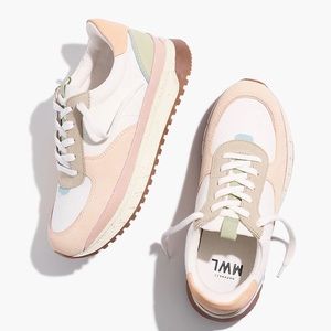 Madewell MVL Kickoff Trainer Sneaker - Pastel Colorblock